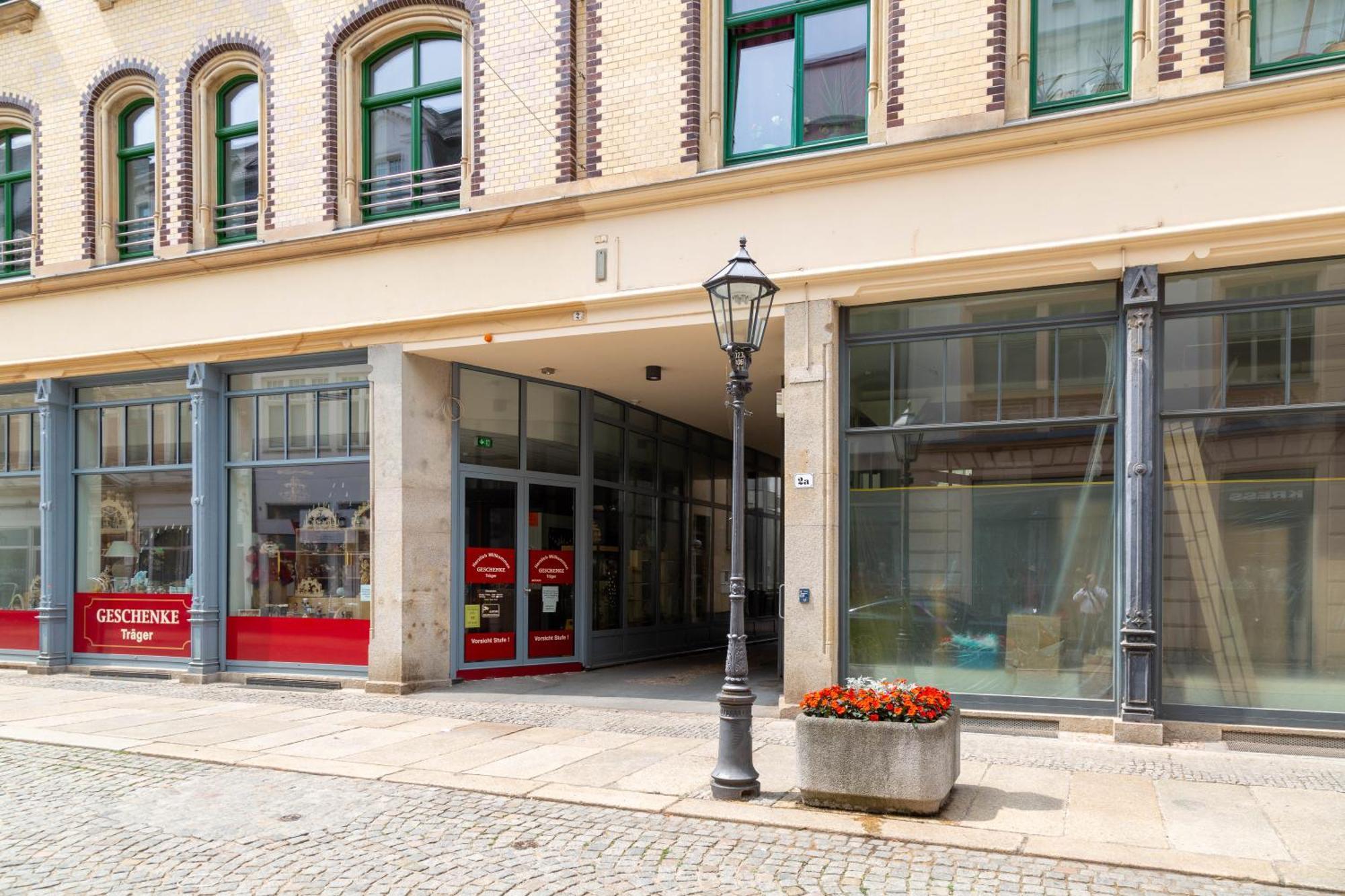 Soulscape Apartments Loft Zwickau Citycenter Mit Tg-Stellplatz, Magenta-Tv Und Klima Exteriör bild